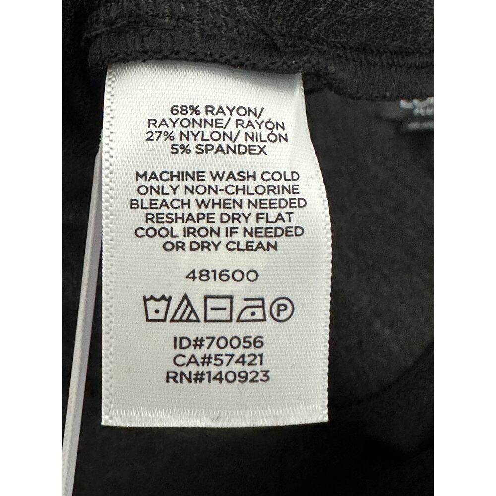 Loft Plus Dark Gray Stretch Pull On Pants Elastic Waist Leggings Women 20 - Picture 7 of 7